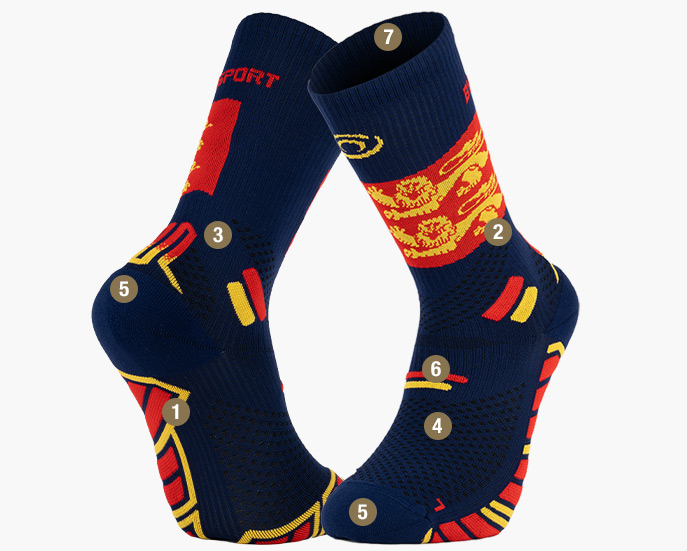 Trail Ultra High Socks Normandy